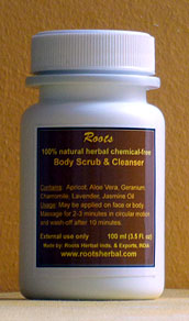 Body Scrub and Cleanser